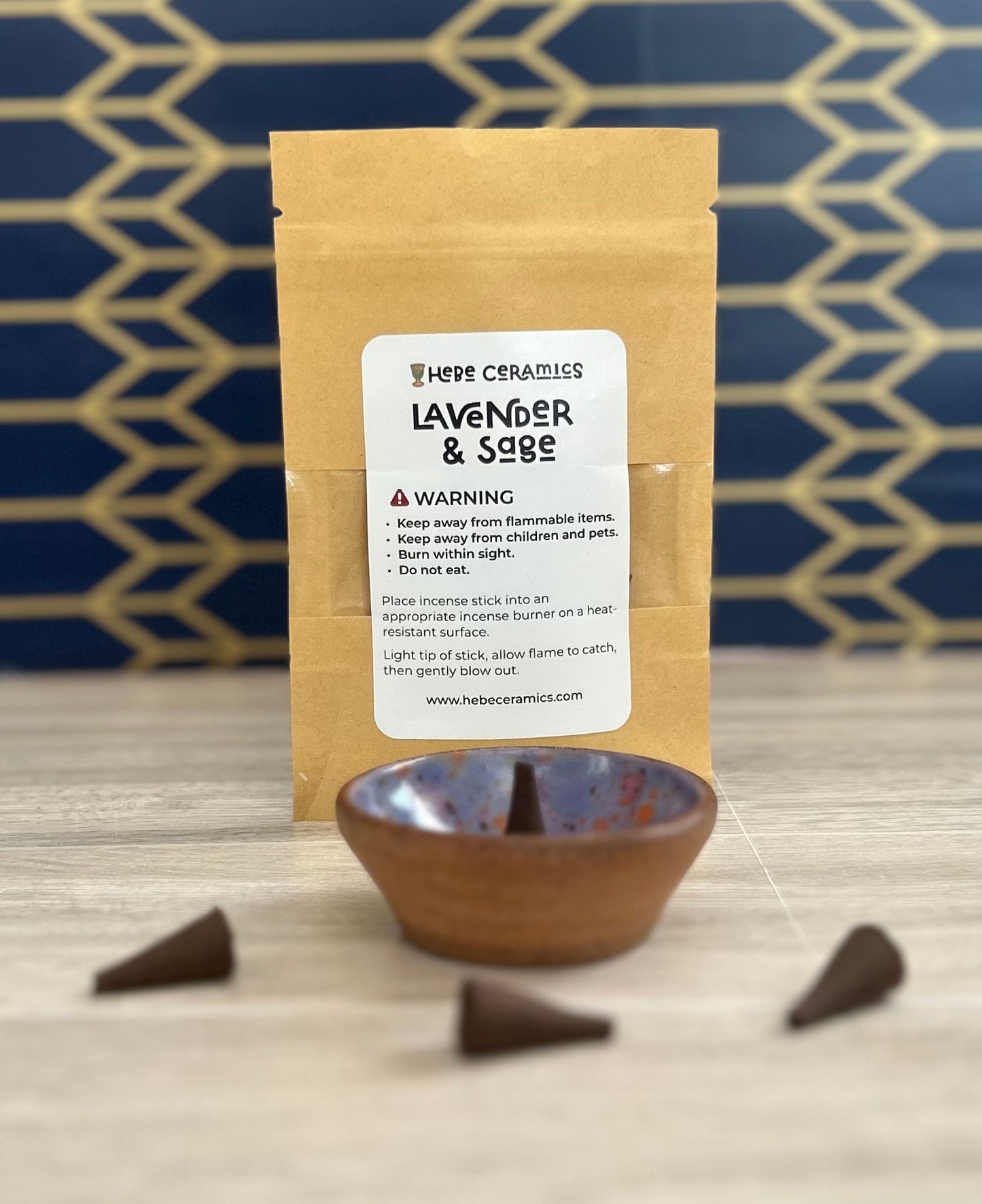 Lavender & Sage Incense